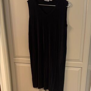 Chico's Classic Black Midi Dress